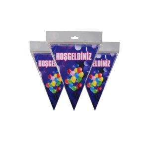 Hoşgeldiniz Flama 10 Adet