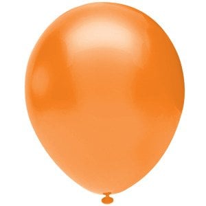 Pastel Balon Turuncu 100 Adet