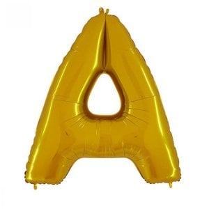 A Harfi Folyo Balon Altın 100 cm