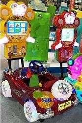 Kiddie Rides Ekranlı Araba