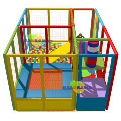 Dinozor Softplay Top Havuzu 4x3x2.3m