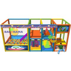 Uzay Yolu Softplay Oyun Parkı 5x2x2.5m