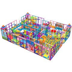 Aktiviteli Labirent Softplay Park 13x10x3m