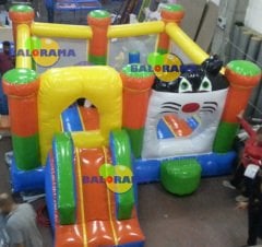 Şişme Kedi Kombo 4.5x5.5x3m