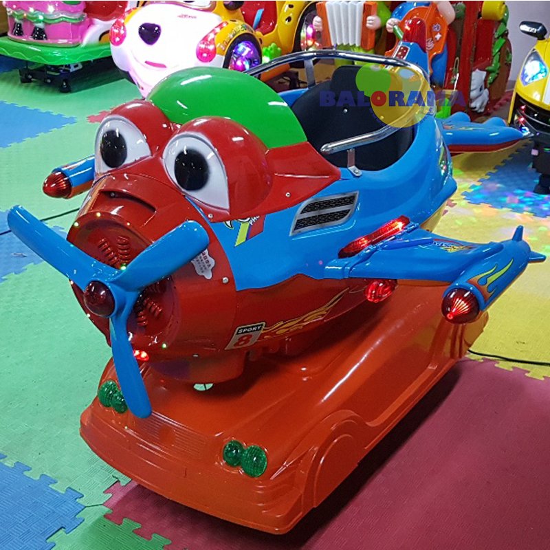 Uçak Kiddie Rides Oyun Makinesi