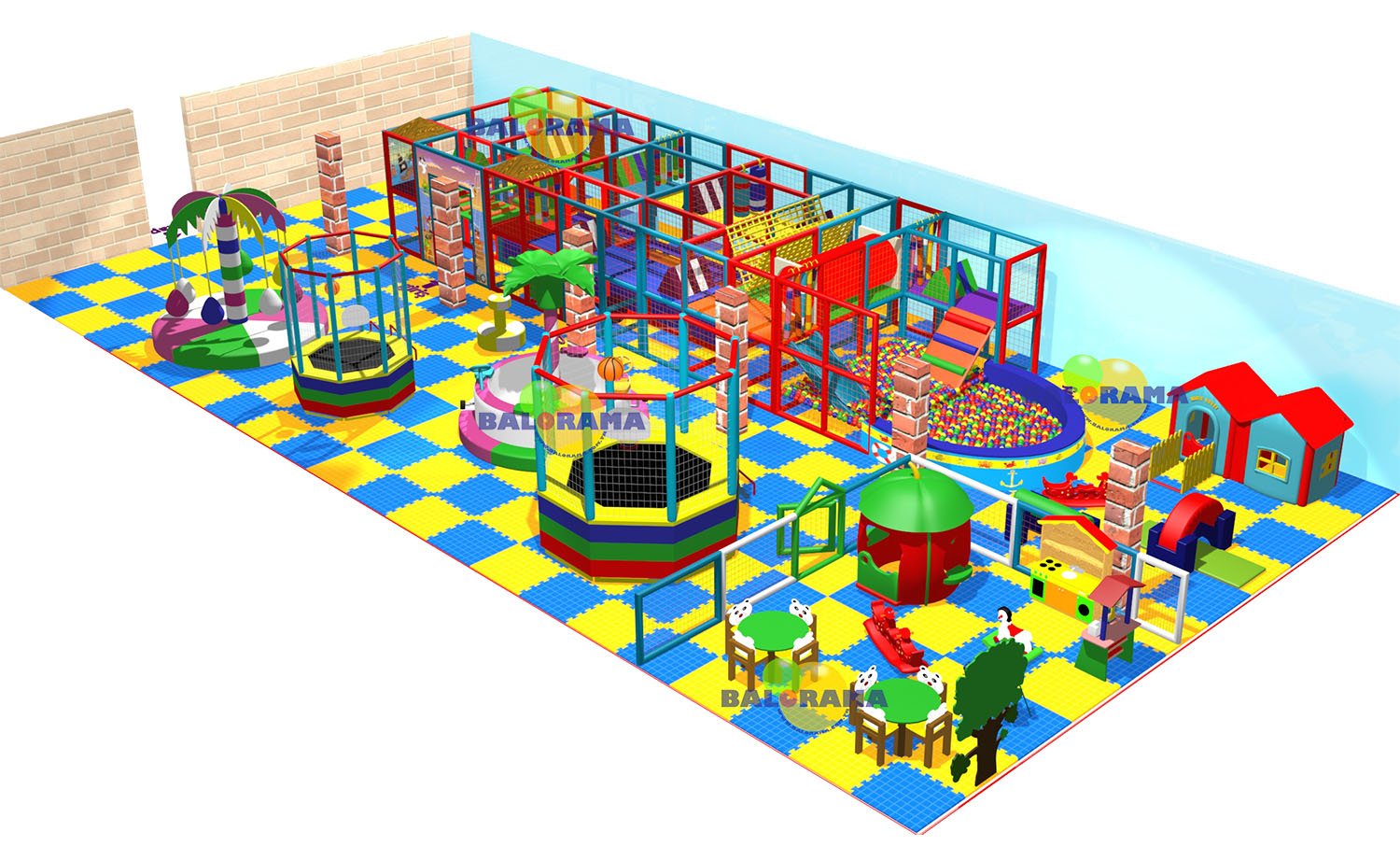 Softplay Oyun Parkı 242m²