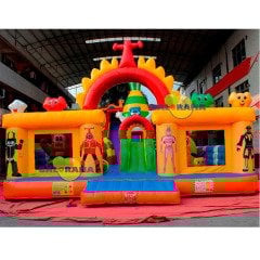 Ejderha Yuvası Şişme Oyun Parkı 16x8x7m
