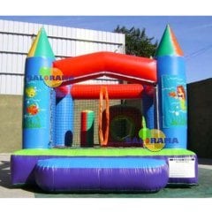 Deniz Kızı Şişme Oyun Parkı 2.8x2.8x2.5m