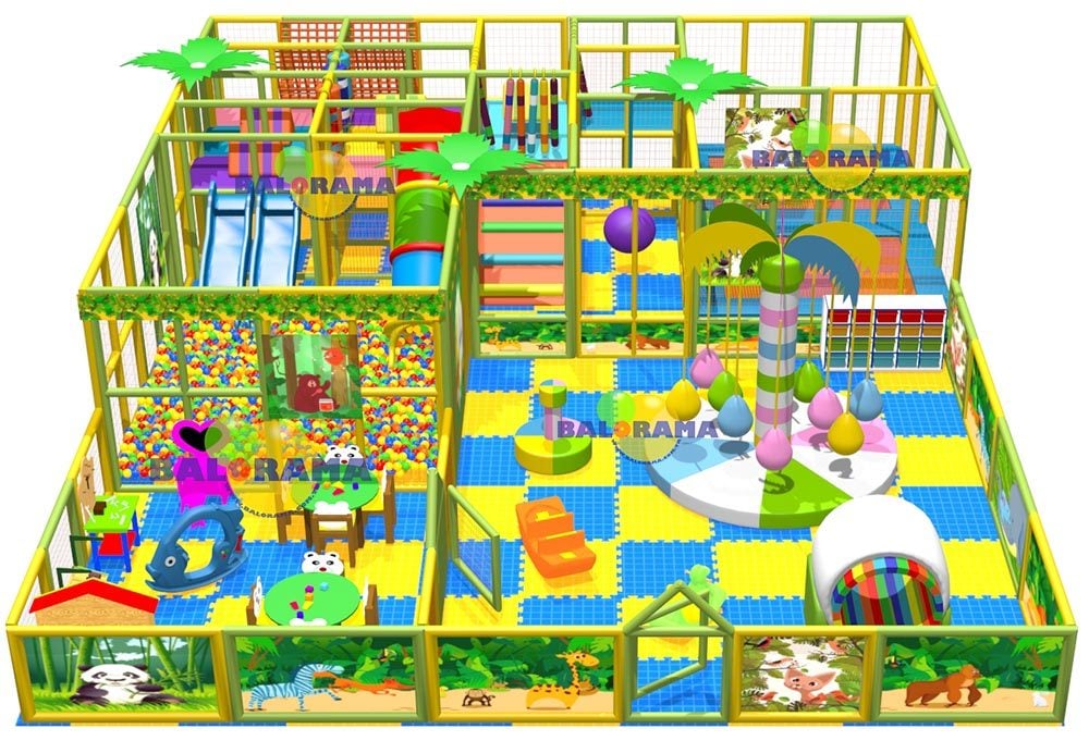 Soft Play Top Havuzu Oyun Parkuru 115m²