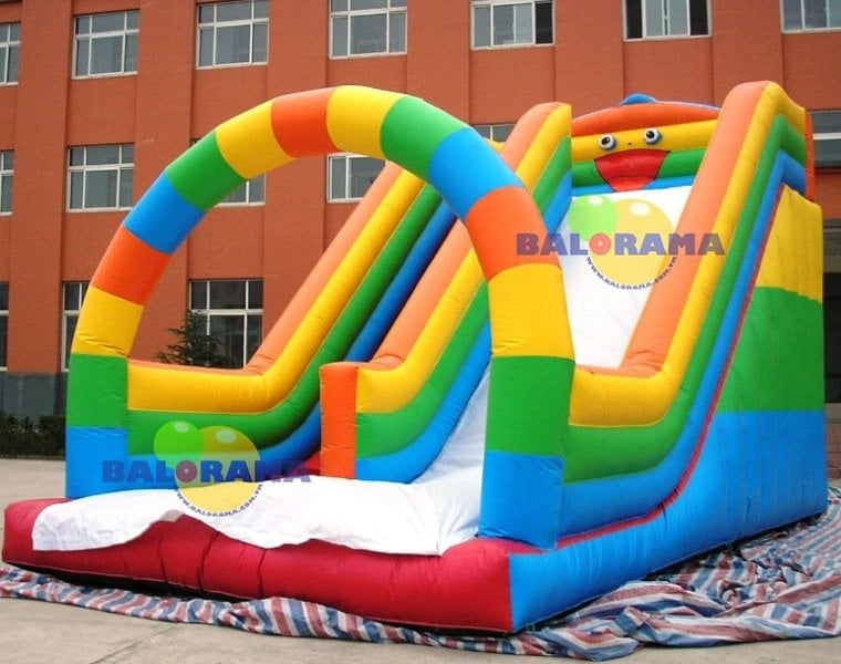 Gökkuşağı Şişme Kaydırak 8x5x7m