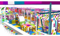 Softplay Oyun Parkı Çatılı 19x7x4 mt