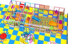 Okyanus Temalı 320 m² Softplay Alan