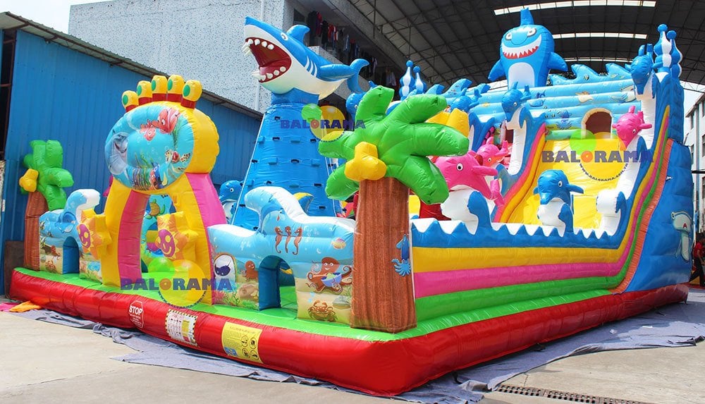 Dev Okyanus Şişme Oyun Parkı 12x8x8m
