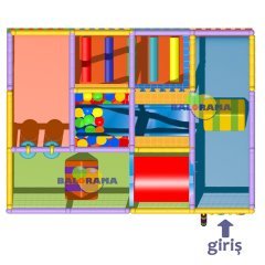 Oyun Parkı 4x3x2.3m