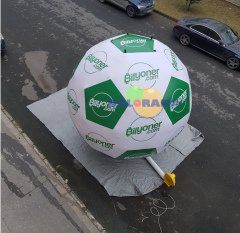 Şişme Reklam Balonu Futbol Topu 4m