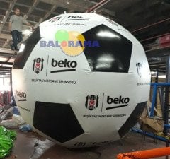 Şişme Futbol Topu Reklam Balonu 4m
