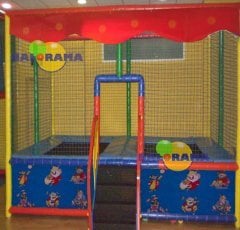 Trambolin İkili Tramplen 3x2x2.5m