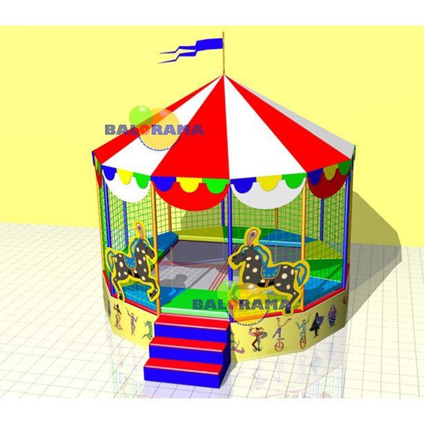 Trambolin Carousel 3x3x3m