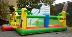 Dev Hayvanat Bahçesi Şişme Oyun Parkı 10x10x5m