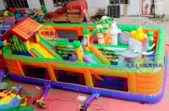 Şişme Park Sevimli Bahçe 10x5x5m