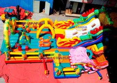 Şişme Dev Ejder Park İthal 14x9x6m