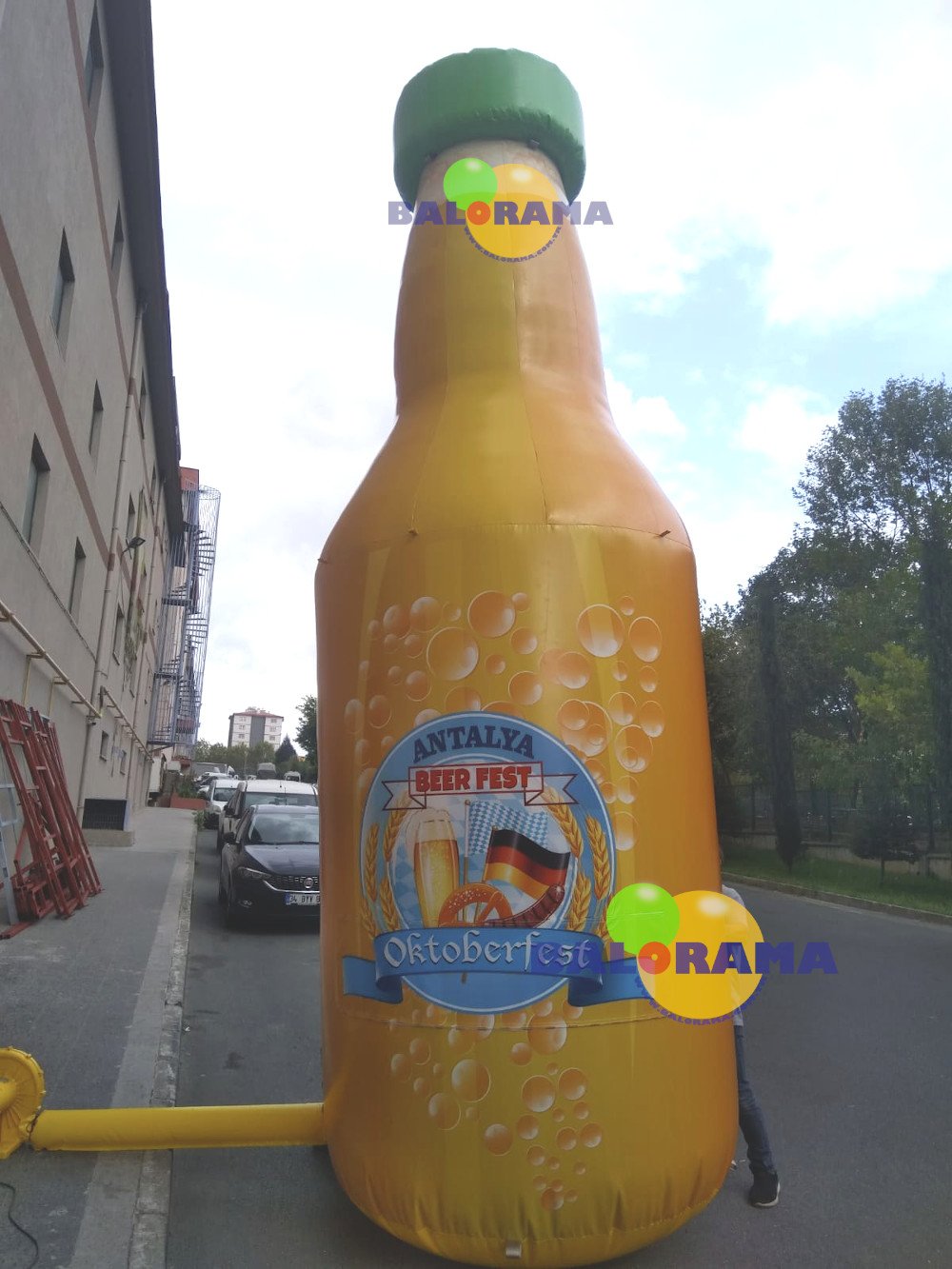 Bira Şişesi Reklam Balonu 5m