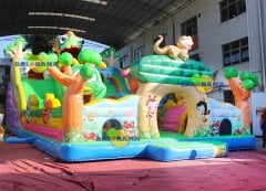 Şişme Neşeli Orman Oyun Parkı 15x8x7m