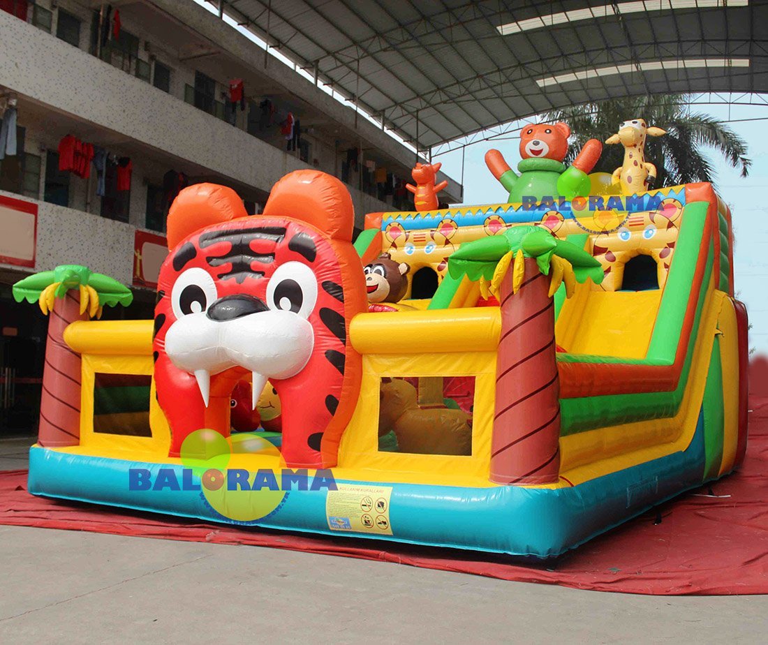 Şişme Tiger Kombo Oyun Parkı 9x6x5.5m