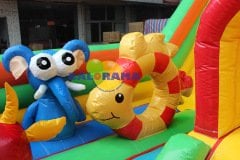 Şişme Tiger Kombo Oyun Parkı 9x6x5.5m