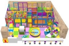 Softplay Top Havuzu 58.5 m²