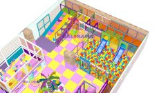 Full Aktiviteli Softplay Oyun Alanı 19x10m