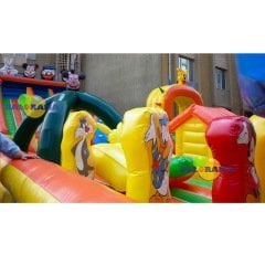Şişme Oyun Parkı Dev Lunapark 20x10x7m