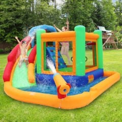 Şişme Aquapark Su Havuzu ve Şişme Su Kaydırağı