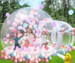Şişme Balon Çadır Bubble Doğumgünü Çadırı 5x3Mt