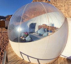 Yarı Şeffaf Balon Çadır Bubble Tent 3Mt