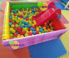Softplay Top Havuzu 140x140x50cm Tam Set