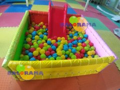 Softplay Top Havuzu 140x140x50cm Tam Set