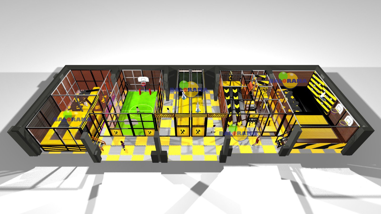 Macera Parkuru Softplay Top Havuzu 230m2