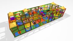 Softplay Yumuşak Oyun Alanı 12x4x3