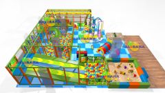 İç Mekan Oyun Alanı Softplay Park Top Havuzu 120m2