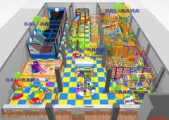 İç Mekan Oyun Alanı Softplay Park Top Havuzu 500m2