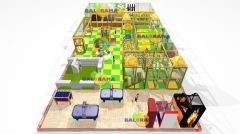 Softplay İç Mekan Oyun Alanı Trambolin Park 300m2