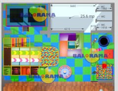 Softplay Oyun Alanı 90m2