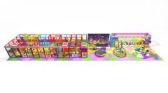 Softplay İç Mekan Oyun Parkı Roller Kaydırak 125m2