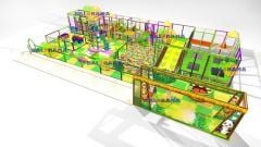 Oyun Parkuru Top Havuzu 160m²