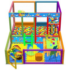 Demir Top Havuzu Softplay Oyun Alanı 4x3x2m