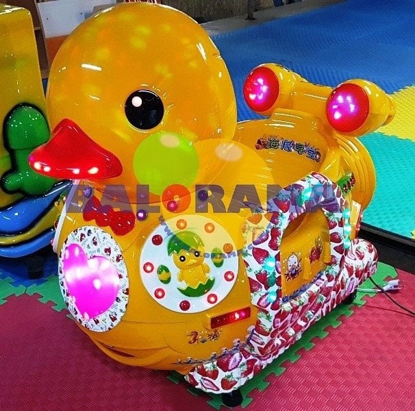 Jetonlu Büyük Civciv Oyun Makinası Kiddie Rides