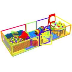 İç mekan Oyun Alanı Softplay 5x2x1m