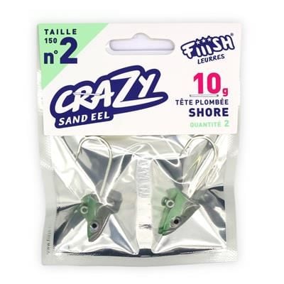 Crazy Sandeel CSE100/1 CSE220 10gr Shore Jig Head