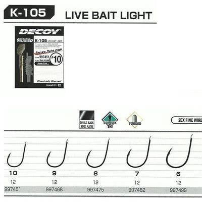 DECOY K-105 Live Bait Light Olta İğnesi